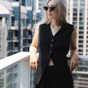 ASTR Black Vest